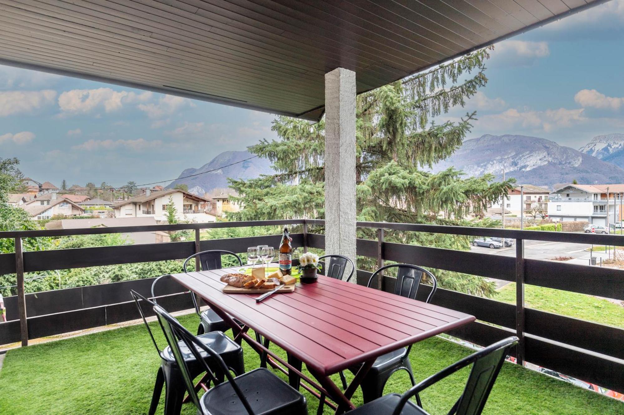 Bel Apt Terrasse A 2 Pas Du Lac Sevrier Exterior photo